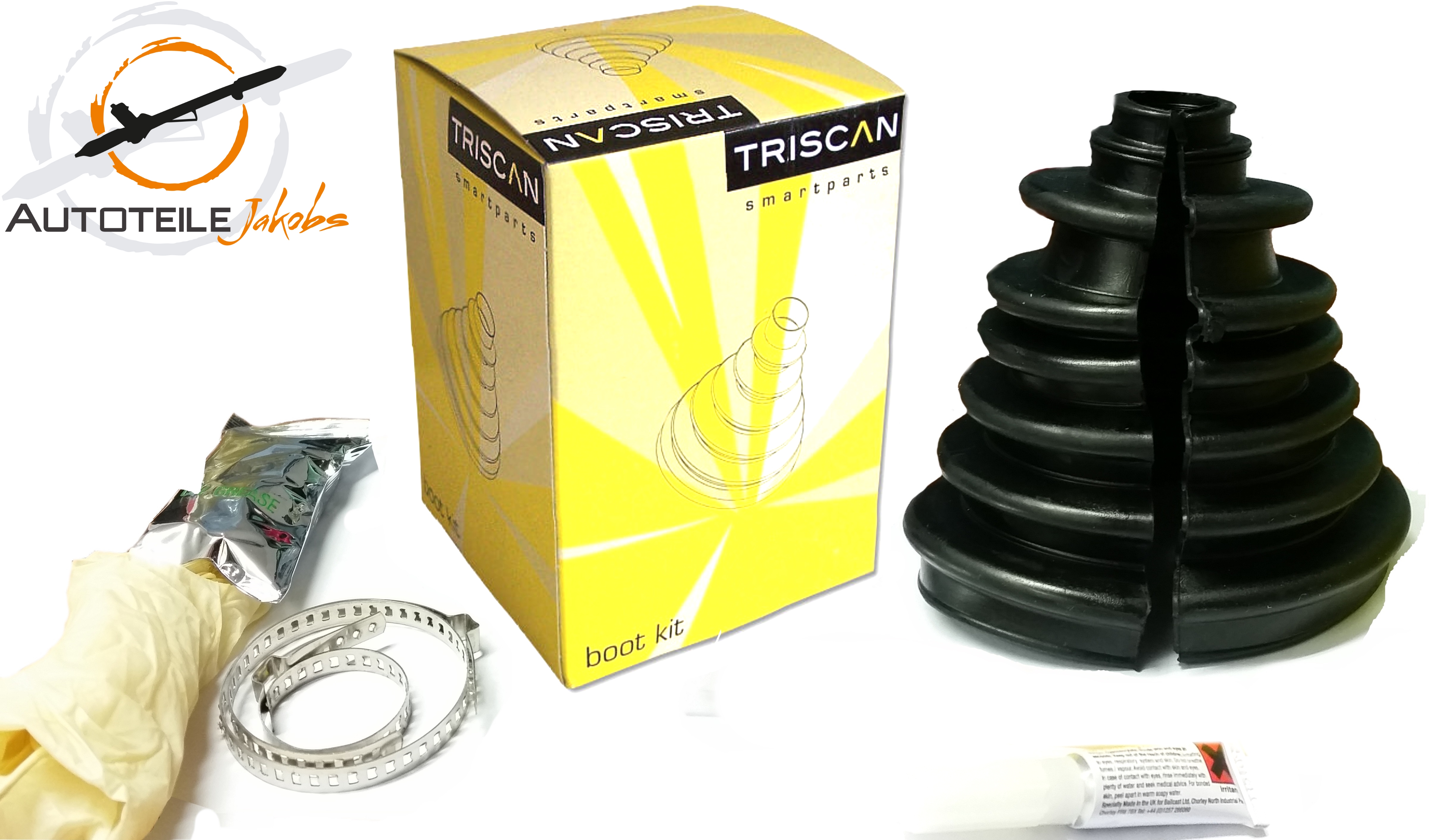 Universal Axle Boot Adhesive Cuff Triscan 854022 eBay