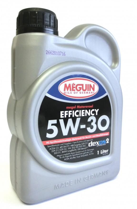 MEGUIN megol Motorenöl Efficiency SAE 5W-30 1 Liter (9,90€/ l)