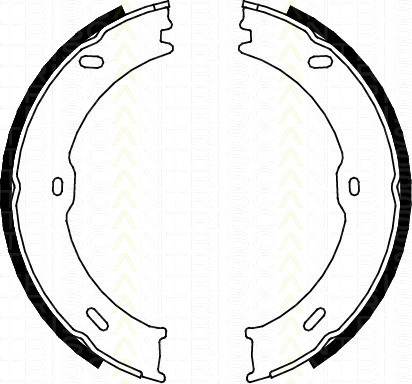 Bremsbackensatz Feststellbremse Mercedes-Benz Sprinter 3,5-T Kasten 313 CDI TRISCAN