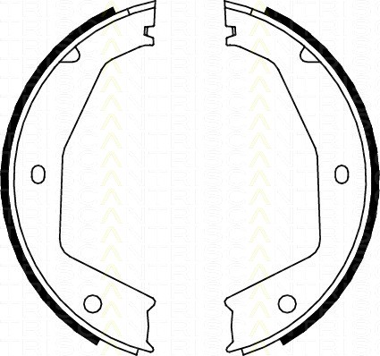 Bremsbackensatz Feststellbremse Jaguar XK8 Coupe 4.0 TRISCAN
