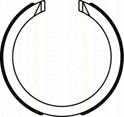 Bremsbackensatz Feststellbremse Ssangyong Actyon 2.0 XDI TRISCAN