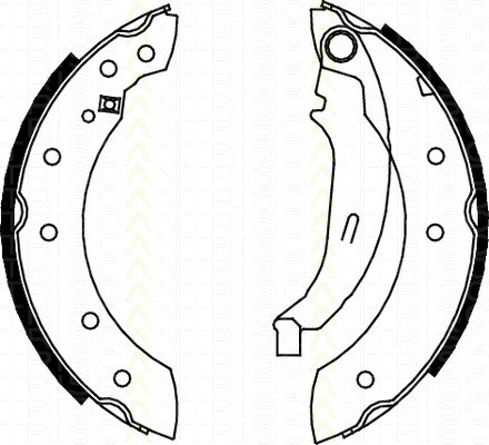 Bremsbackensatz Citroën Saxo 1.0 X TRISCAN
