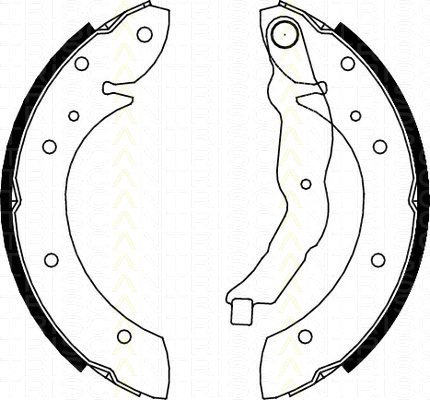 Bremsbackensatz BMW 3er Compact 316i TRISCAN