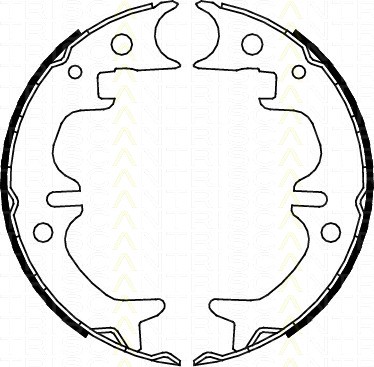 Bremsbackensatz Feststellbremse Toyota Camry Station Wagon 2.5 TRISCAN