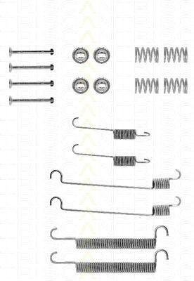 Bremsbacken Montagesatz Peugeot 305 I 1.5 Diesel (Zubehörsatz) TRISCAN 