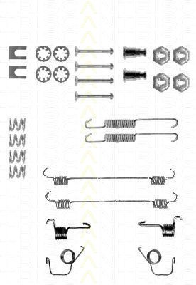 Bremsbacken Montagesatz Renault 11 1.4 (Zubehörsatz) TRISCAN 