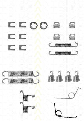 Bremsbacken Montagesatz Peugeot 304 Break 1.1 (Zubehörsatz) TRISCAN 