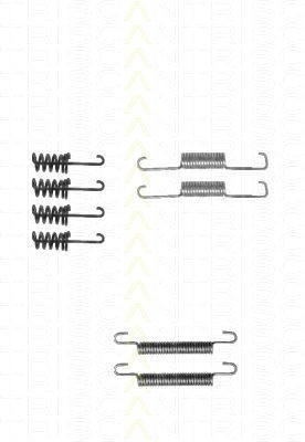 Bremsbacken Montagesatz Mercedes-Benz Sprinter 3-T Bus 316 CDI 4x4 (Zubehörsatz) TRISCAN 