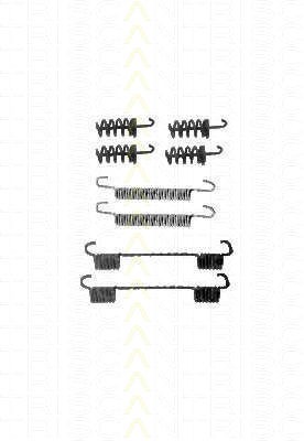 Bremsbacken Montagesatz Mercedes-Benz Sprinter 3,5 Pritsche/Fahrgestell 319 CDI (Zubehörsatz) TRISCAN 