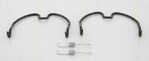 Bremsbacken Montagesatz Subaru Justy III 1.3 (Zubehörsatz) TRISCAN 