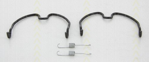 Bremsbacken Montagesatz Suzuki Wagon R 1.3 (Zubehörsatz) TRISCAN 