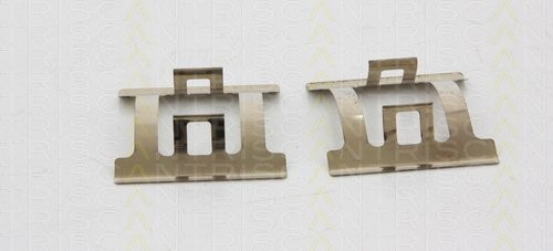 Montagesatz Bremsscheibenbelag TRISCAN für Audi A6 Avant 1.8 T 