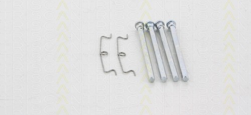 Montagesatz Bremsscheibenbelag TRISCAN für Citroën Xantia Break 2.0i 16V 