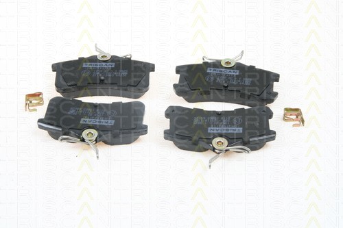 Bremsbelagsatzsatz Hinterachse TRISCAN für Toyota Corolla Compact 1.6 