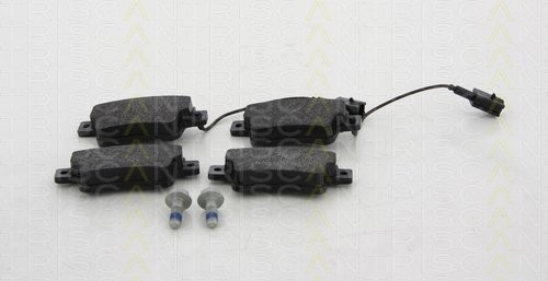 Bremsbelagsatzsatz Hinterachse TRISCAN für Abarth Punto Evo 1.4 