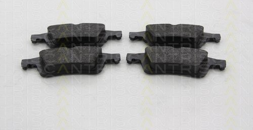 Bremsbelagsatzsatz Hinterachse TRISCAN für Ford C-Max II 1.6 EcoBoost 