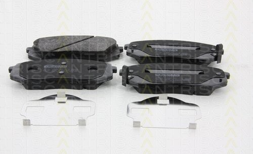 Bremsbelagsatzsatz Vorderachse TRISCAN für KIA Carens III 2.0 CVVT 