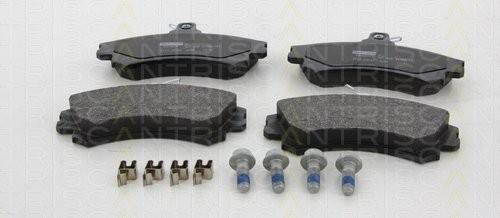 Bremsbelagsatzsatz Vorderachse TRISCAN für Smart Forfour 1.5 CDI 