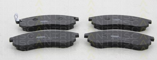 Bremsbelagsatzsatz Vorderachse TRISCAN für Mitsubishi L 200 2.5 TD 4WD 