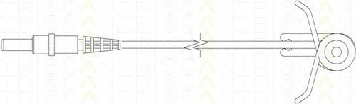 Warnkontakt Verschleissanzeige Fiat Scudo Combinato 1.9 D 