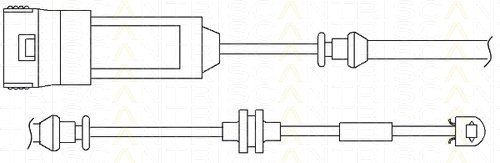 Warnkontakt Verschleissanzeige Cadillac BLS 2.0 T AWD 