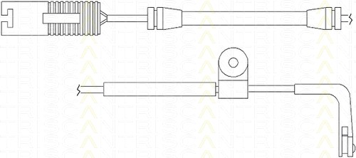 Warnkontakt Verschleissanzeige BMW 5er 520i 