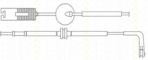 Warnkontakt Verschleissanzeige MG MG ZT- T 160 