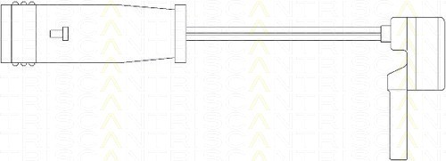 Warnkontakt Verschleissanzeige Mercedes-Benz S-Klasse S 250 CDI 