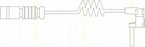 Warnkontakt Verschleissanzeige Mercedes-Benz M-Klasse ML 350 
