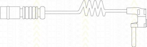Warnkontakt Verschleissanzeige Mercedes-Benz M-Klasse ML 230 