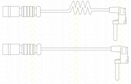 Warnkontakt Verschleissanzeige Mercedes-Benz M-Klasse ML 400 CDI 