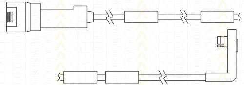Warnkontakt Verschleissanzeige Opel Omega A 3.0 24V 