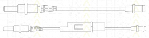Warnkontakt Verschleissanzeige Citroën C5 2.0 16V 
