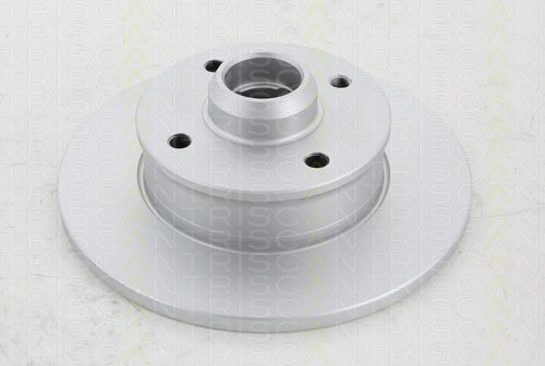 2xStück TRISCAN Bremsscheibe Hinterachse, beschichtet VW Jetta II 1.8 16V