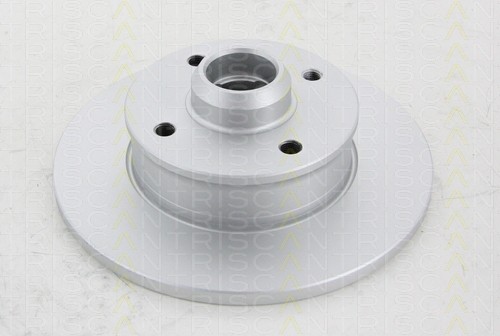 2xStück TRISCAN Bremsscheibe Hinterachse, beschichtet VW Golf II 1.8 GTI 16V