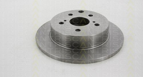 2xStück TRISCAN Bremsscheibe Hinterachse Toyota RAV 4 III 2.2 D-4D 