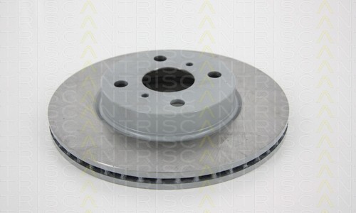 2xStück TRISCAN Bremsscheibe Vorderachse Toyota IQ 1.4 D-4D 