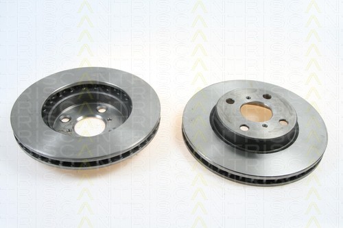 2xStück TRISCAN Bremsscheibe Vorderachse Toyota Corolla 1.6 VVT-i 