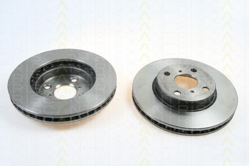 2xStück TRISCAN Bremsscheibe Vorderachse Toyota Corolla Kombi 1.6 VVT-i 