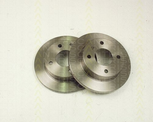 2xStück TRISCAN Bremsscheibe Vorderachse Nissan Patrol Station Wagon 3.2 TD 