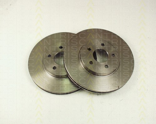 2xStück TRISCAN Bremsscheibe Hinterachse Nissan Primera Traveller 1.6i 