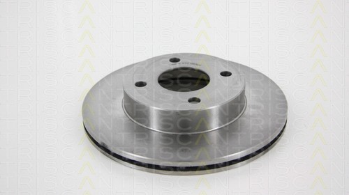 2xStück TRISCAN Bremsscheibe Vorderachse Nissan Micra II 1.5 D 