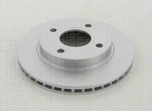 2xStück TRISCAN Bremsscheibe Vorderachse, beschichtet Ford Escort V Kombi 1.4
