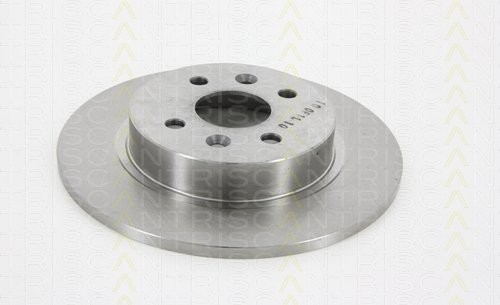 2xStück TRISCAN Bremsscheibe Hinterachse KIA Shuma II 1.8 