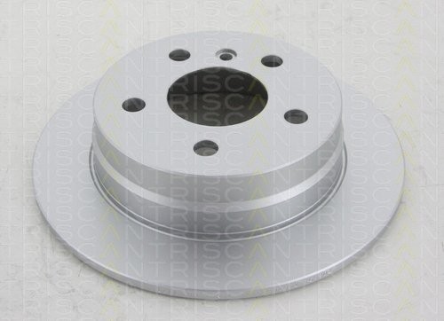 2xStück TRISCAN Bremsscheibe Hinterachse, beschichtet Mercedes-Benz B-Klasse B 200
