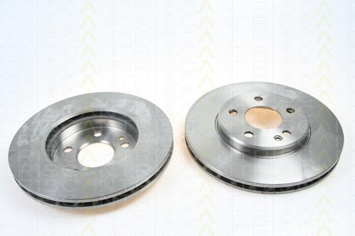 2xStück TRISCAN Bremsscheibe Vorderachse Mercedes-Benz B-Klasse B 170 NGT 