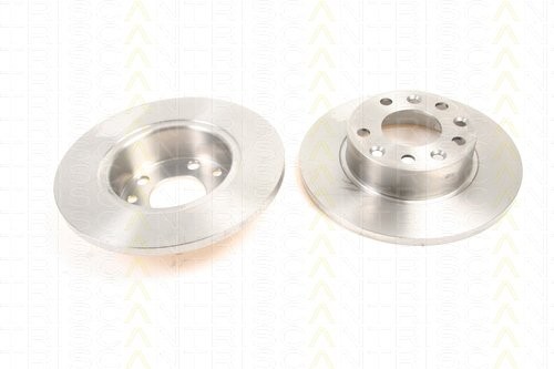 2xStück TRISCAN Bremsscheibe Hinterachse Renault Espace II 2.8 V6 