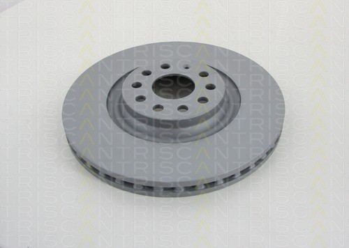 2xStück TRISCAN Bremsscheibe Vorderachse, beschichtet VW Tiguan 2.0 TDI