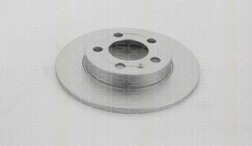 2xStück TRISCAN Bremsscheibe Hinterachse, beschichtet VW Bora 2.3 V5 4motion