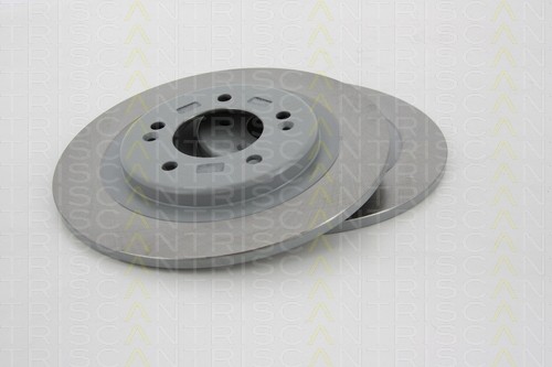2xStück TRISCAN Bremsscheibe Hinterachse Hyundai i40 1.7 CRDi 